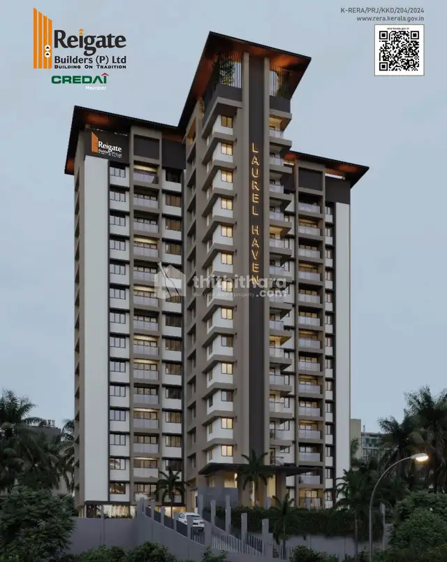 Reigate Laurel Haven Luxury Apartments - New Launch in Thondayad, Calicut